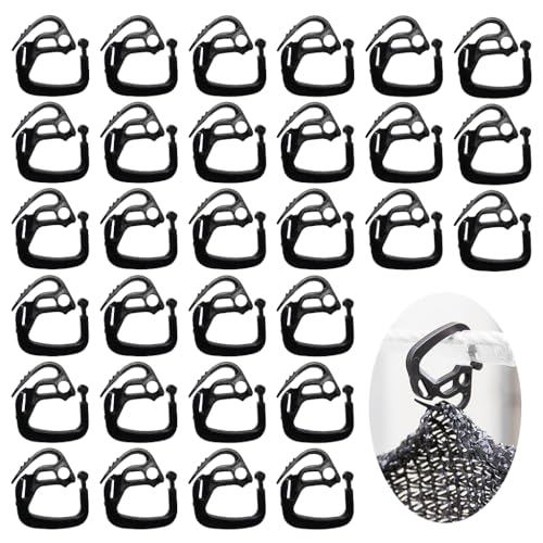 Optifit 30Pcs Plastic Hooks Sun Shade Hanging Clips Plastic Sunshade Clips Universal Sun Shade Hooks for Balcony, Garden, Patio, Camping Optifit 30Pcs Plastic Hooks Sun Shade Hanging Clips Plastic Sunshade Clips Universal Sun Shade Hooks for Balcony, Garden, Patio, Camping